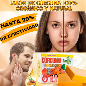 CurcoPro™ - JABÓN DE CÚRCUMA 100% ORGANICO/NATURAL